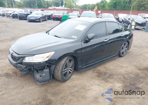 2017 Honda Accord Sport z USA, uszkodzony, nr VIN 1HGCR2F54HA007459